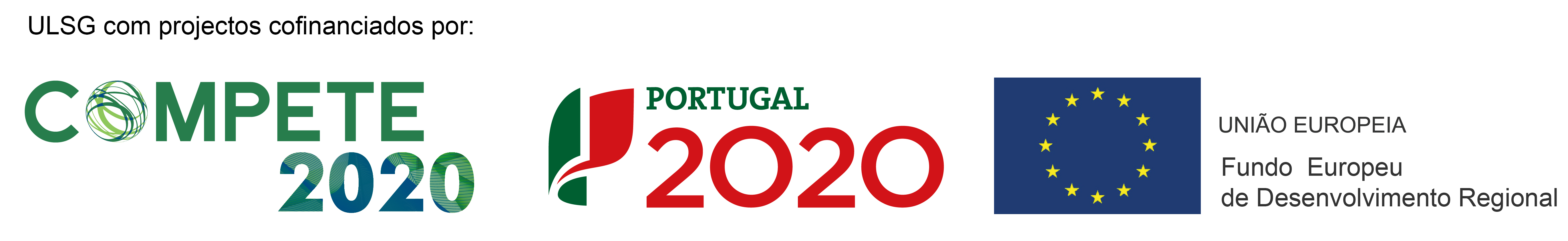 ULSG com projectos cofinanciados por: Compete 2020, Portugal 2020, União Europeia Fundo Europeu de Desenvolvimento Regional