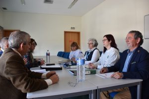 Reunião da Direção do Centro de Saúde de Mogadouro com o Conselho de Administração