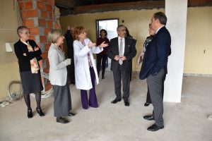 Ministra da Saúde visita segundo piso do Hospital de Bragança