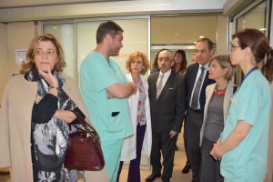 Visita da Ministra da Saúde ao Serviço de Medicina Intensiva