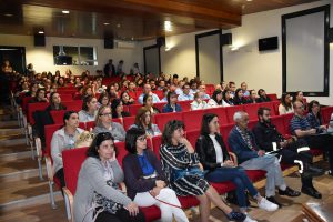 Plateia da formação em Suporte Básico de Vida Pediátrico