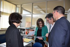 Visita ao Serviço de Gestão de Utentes