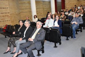 Elementos do Conselho de Administração da ULSNE na plateia das I Jornadas de Medicina Geral e Familiar
