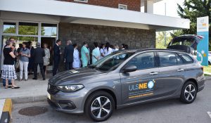 Viatura da Unidade de Hospitalização Domiciliária da ULSNE