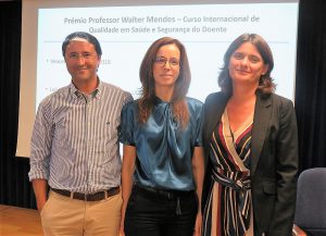 Dr. Paulo Sousa, Enf.ª Luísa Nunes e Dr.ª Carla Nunes