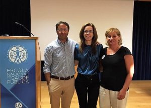 Dr. Paulo Sousa, Enf.ª Luísa Nunes e Enf.ª Susana Ramos
