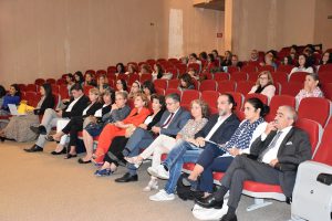 Plateia com elementos do Conselho de Administração da ULSNE