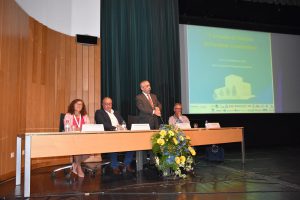 Presidente do Conselho de Administração da ULS do Nordeste a discursar na sessão de abertura