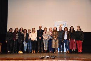 Grupo de intervenientes no II Ciclo de Conferências da ULS do Nordeste em Mogadouro