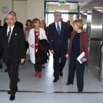 Ministra da Saúde acompanhada pelo Conselho de Administração no Hospital de Bragança