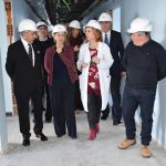 Ministra da Saúde visita obras no 2.º piso do Hospital de Bragança