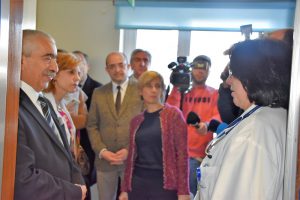 Ministra da Saúde na Unidade de Pneumologia